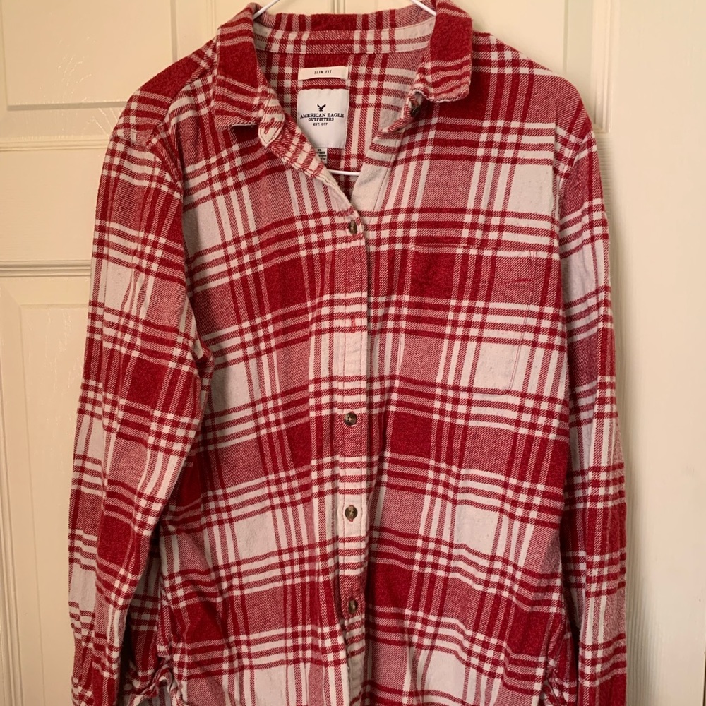 American eagle flannel XL slim fit